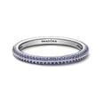 thumbnail image 2 of Anillo De Pavé Azul Pandora Me Original Joyería Fina 199679C03 | Talle 52 | Línea Pandora Me Auténtica | Joyería De Lujo Para Mujer | Ideal Para Regalo Elegante | Compatible Con Charms Pandora, 2 of 5