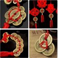 thumbnail image 4 of 200 monedas chinas de Feng Shui, monedas Ching de buena suerte de bronce antiguo, decoraciones temáticas asiáticas, para la salud y la riqueza - 1 pulgada, 4 of 5