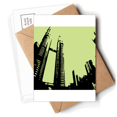 thumbnail image 1 of Malaysia Petronas Twin Towers Postcards Envelopes Blank Note Cards Mailing, 1 of 4
