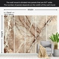 thumbnail image 3 of Surface Texture Wallpaper Wall Mural - Marble Mystery, 3 of 5