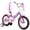 Purple, variant on JOYSTAR Little Violet Kids Bike for Girls Ages 2-7 Years, 12 14 16 Inch Girls Bikes with Streamers, Multiple Colors