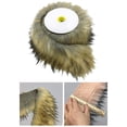 thumbnail image 3 of Tela de piel sintética Hugo Artesanía Recorte Cintas esponjosas Juguete de peluche beige, 3 of 7