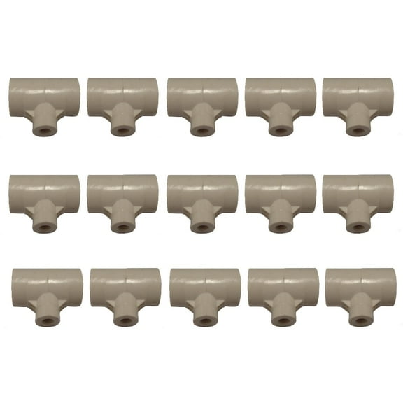 RAParts (15) 1/2" PVC Fittings Heavy Duty Chicken Poultry Drinker Cups OR Nipples Bracket