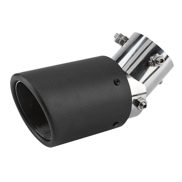 Tubo de escape, silenciador de escape de coche estilo fibra de carbono, tubo de escape, durabilidad probada en el tiempo