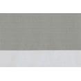 thumbnail image 3 of Mackenzie Window Curtain Tier and Valance Set 58x36/58x14 - Grey/White, 3 of 3