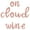 Rose Gold, variant on Cursive Script Letter Balloons - ON CLOUD WINE 16" Inch Alphabet Letters Foil Mylar Balloon Girls Night Party Banner (Rose Gold)