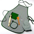 thumbnail image 5 of 6Pcs Kitchen Costume Pretend And Apron Play Kids Cooking Set Role Baking Kit Education, 5 of 5