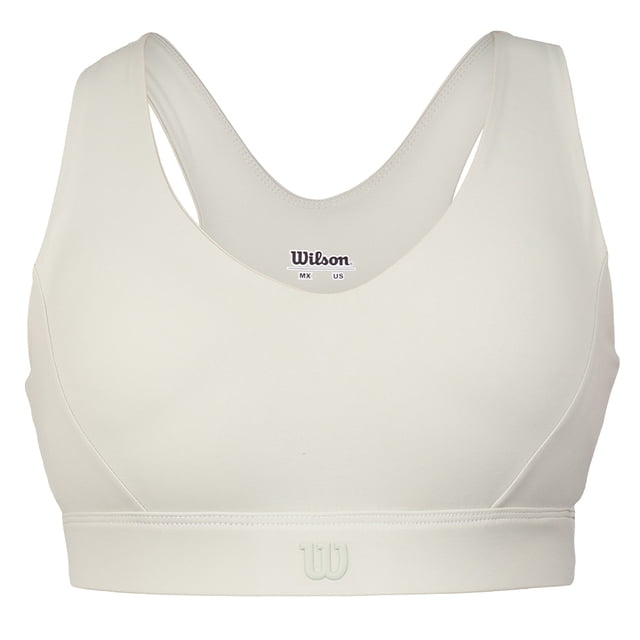 Top Deportivo Wilson para Mujer Glow Color Taupe Claro Talla G
