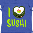 thumbnail image 4 of Inktastic I Love Sushi- cute Boys or Girls Toddler T-Shirt, 4 of 5