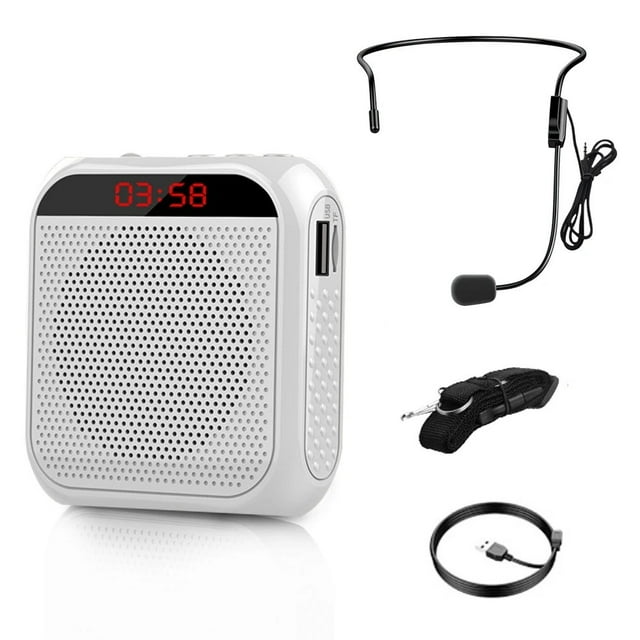 Multifunctional Portable Amplifier 8W 2200mAh Voice Amplifier Personal Voice Speaker ,Loud Volume
