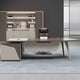 thumbnail image 4 of Modern Writing Office Desks Reception Executive Computer Multifunctional Office Desks Storage Floor Scrivania Angolare Furniture My Lux Decor Round, 4 of 21