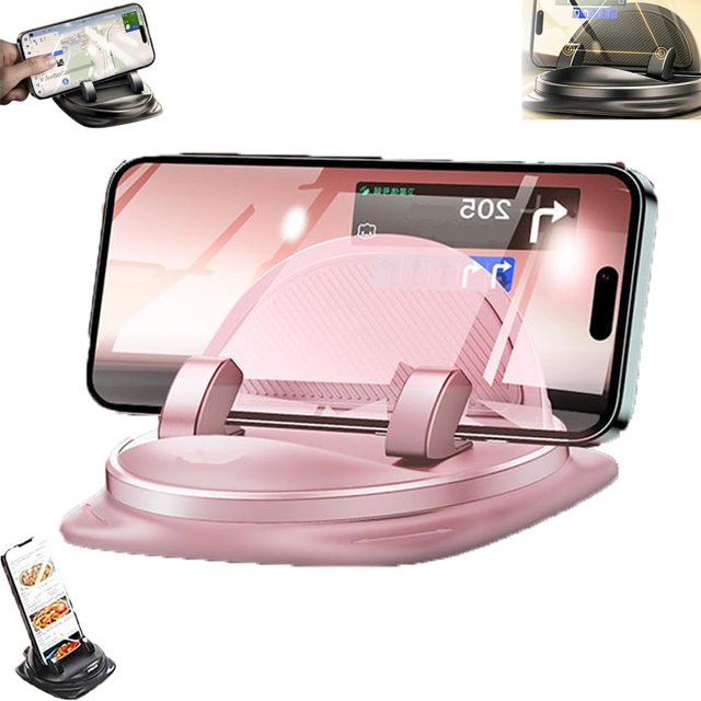 Autocraze,Clockwiset.Com Soporte para teléfono,Soporte para teléfono en el sentido de las agujas del reloj,Soporte para teléfono estable en el sentido de las agujas del reloj para automóvil,Soporte pa
