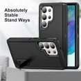 thumbnail image 5 of TECH CIRCLE for Samsung Galaxy S26 Ultra 3-Layer PC+TPU+PC Case with KickStand Slim Heavy Duty Rugged Shock-Absorbent Tough Durable Cover,K, 5 of 8