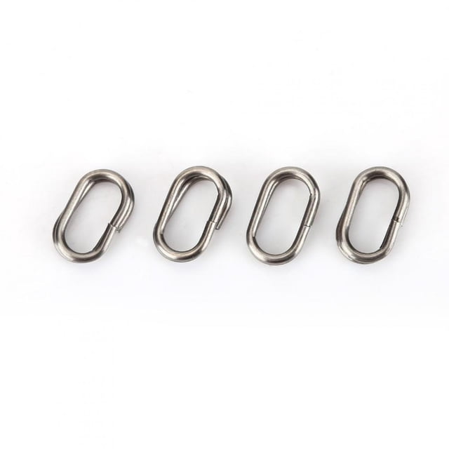 LAFGUR Oval Split Rings, Fishing Split Rings, 100Pcs Fishing Rings For Travel Holidays Fishing Fishing Lovers