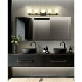 thumbnail image 4 of Z-Lite Naya 5 Light Vanity in Matte Black color, Steel frame, 4 of 8