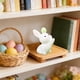 thumbnail image 4 of Easter Decoration Gnome Bunny Egg Figurine Set, Miniature Resin Landscape Ornament for Desktop Car Display, 2-Pack, 4 of 6