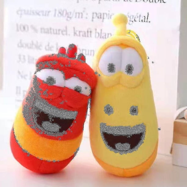 3 Pcs Larva Plush Toys, Yellow, Red And Pink Insect, Cartoon Larva Toys 9  Inches - Walmart.ca