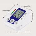thumbnail image 5 of Digital Automatic Blood Pressure Monitor Upper Arm BP Machine Portable Digital Heart Rate Monitor, 5 of 5