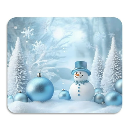 

ALAZA Dish Drying Mat for Kitchen Snowman in Winter Christmas Counter Absorbent Draining Pad 15.7 x11.8