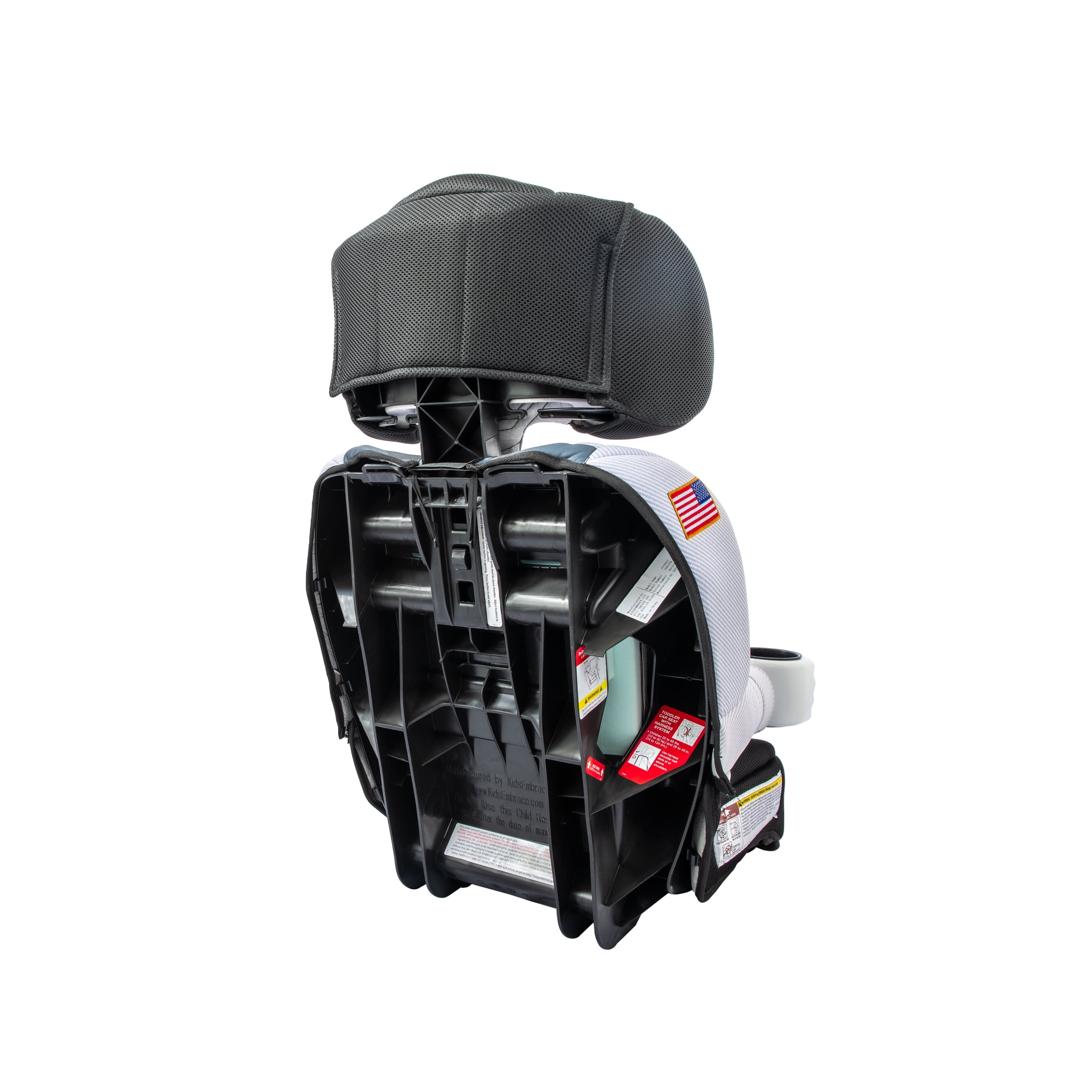 KidsEmbrace NASA Astronaut High Back Booster Car Seat (NO Harness - NO Latch) for Children Weighing 40-100 lbs.