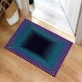 thumbnail image 4 of Grand Tapis d'Entrée Tapis de Sol avec Piège Visuel 3D Intérieur Extérieur Durable Facile à Nettoyer Usage Intensif Polyester sous les Pieds, 4 of 4