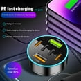 thumbnail image 3 of Car digital display charger for dual USB ports, safe and intelligent charging for your devices, 3 of 9