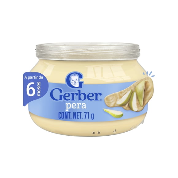 Papilla Gerber Cosecha natural etapa 1 pera 71 g