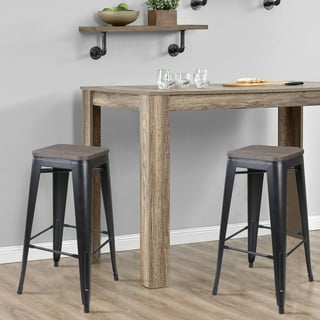 Wooden bar best sale stools walmart