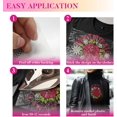 thumbnail image 3 of 1 Pc Rose Positive Words Rhinestone Iron on Hotfix Transfer Decal What If It All Work Out Bling DIY Patch Clothing Repair Applique T-Shirt Vest Shoes Hat Jacket Clothing DIY Accessories Colorful, 3 of 9