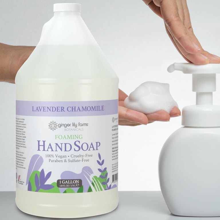 Ginger Lily Farms Hand Soap Refill, Lavender Chamomile, 1 gal