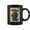 Black, variant on Samurai Beaver Coffee Mugs