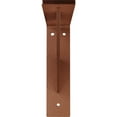 thumbnail image 3 of Ekena Millwork 2"W x 8"D x 8"H Traditional Steel Bracket, Hammered Copper, 3 of 13