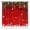 Red Green, variant on Christmas Shower Curtain Red Christmas Balls White Winter Holiday Snowflake Happy New Year Merry Christmas Print Decoration Fabric Bathroom Curtain Set with Hook
