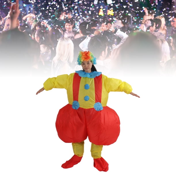 Disfraz De Payaso Para Adultos, Disfraz De Payaso Inflable Para Adultos Con Costuras Reforzadas Con Destornillador Para Festivales