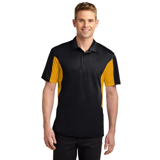 Polo Sport-Wick® de micropique con bloqueo lateral alto Sport-Tek®. TST655 deporte-tek TST655