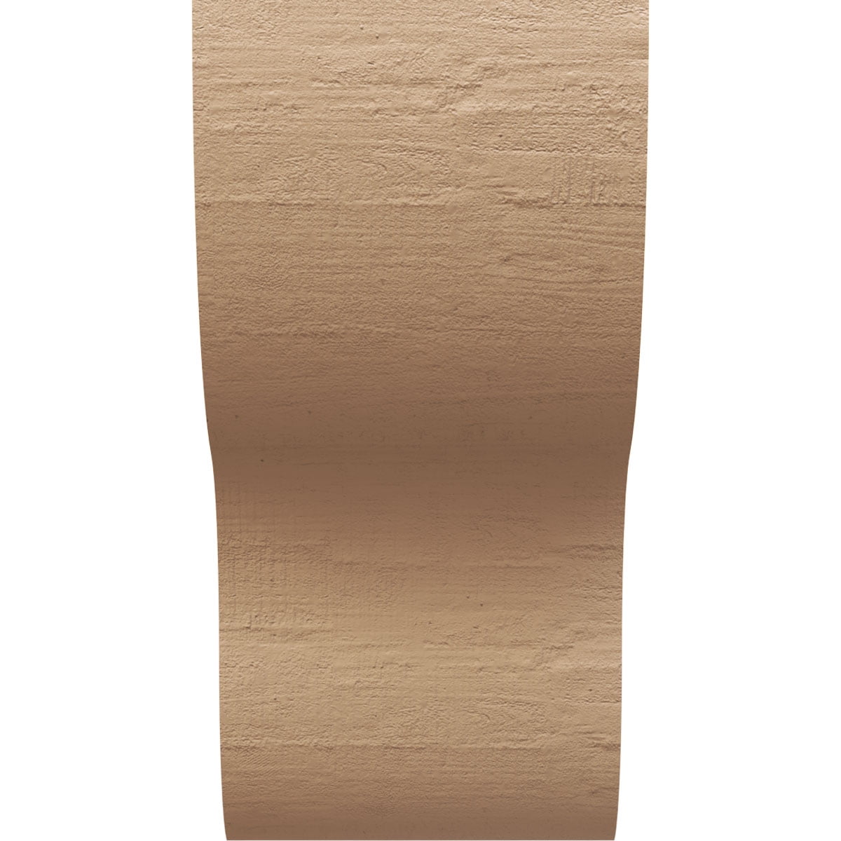11"W x 11"D x 22"H Wide Greensboro Rough Cedar Woodgrain TimberThane Corbel, Primed Tan