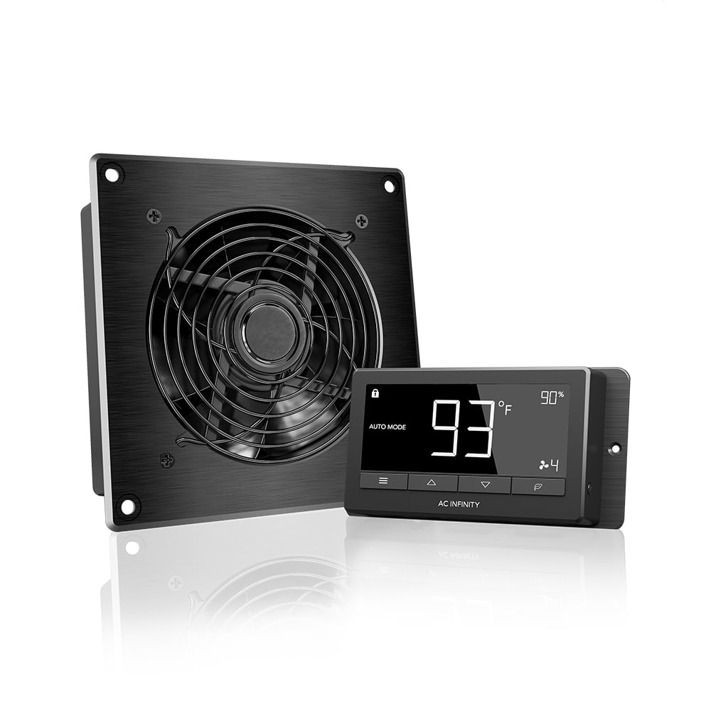 AIRTITAN T3, Ventilation Fan 6" with Temperature Humidity Controller