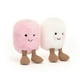 thumbnail image 5 of Malvaviscos rosas y blancos de peluche Jellycat Amuseables, 5 of 7