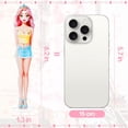 thumbnail image 4 of Jacone Magnetic Dress Up Dolls, Magnetic Princess Dress Up Paper Dolls, Magnetic Dress Up Dolls for Girls Learning Created Imagine Set Birthday Gift, 4 of 7