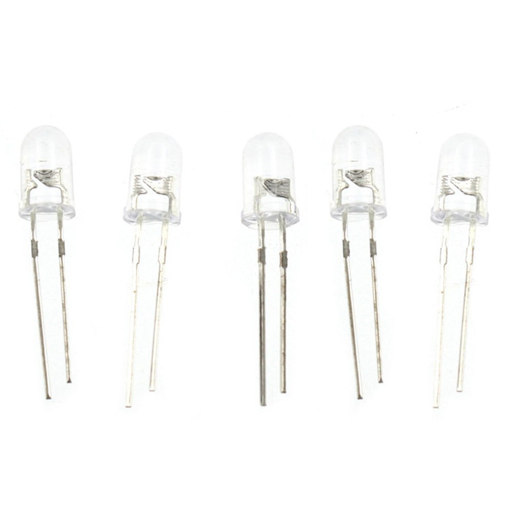 1000 pz DIODI LED BIANCHI WHITE SUPERBRIGHT 20000mcd 5mm