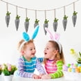 thumbnail image 6 of Easter Carrot Banner Garland, Easter Garland Decor, Carrot Ornament for Mantel Decorations, Hanging Artificial Carrots Garland Carrot Banner for Fireplace Home Kitchen Party Decor, 6 of 6