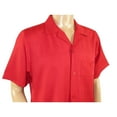 thumbnail image 6 of Men 2pc Walking Leisure Suit Short Sleeves By DREAMS 256-08 Solid Red, 6 of 7