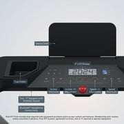 NordicTrack T Series 5 Smart Treadmill with 5 LCD Display & Device Shelf, 0-10% Incline, 0-10 MPH, KeyFlex™ Cushioning and Powered by iFIT