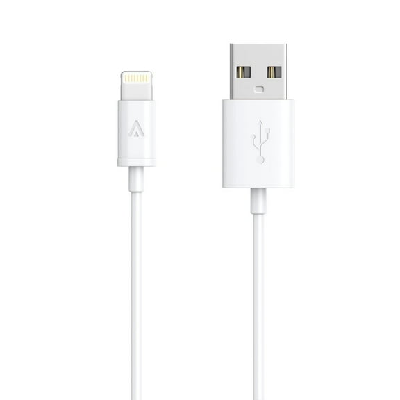 LIGHTNING CHARGE/SYNC CABLE, 3FT,WHITE