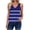 A32-Navy tank tops for women, variant on UPPADA Women'S Summer Tank Tops Crew Neck Sleeveless Tops Solid Long Hem Shirts Casual Loose Flowy Tunic Blouses Sleeveless T-Shirts,Summer Clearance Women'S Clothing