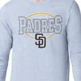 thumbnail image 3 of Men's Starter Gray San Diego Padres Team Track Graphic Long Sleeve T-Shirt, 3 of 3