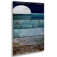 thumbnail image 2 of Trademark Fine Art 'Beach Moonrise I' Brushed Aluminum Wall Art Art by Color Bakery, 2 of 4