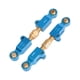 thumbnail image 2 of 2 piezas 1:14 RC Barras de dirección Enlaces de dirección Ajustables Piezas de repuesto de metal RC Azul, 2 of 9