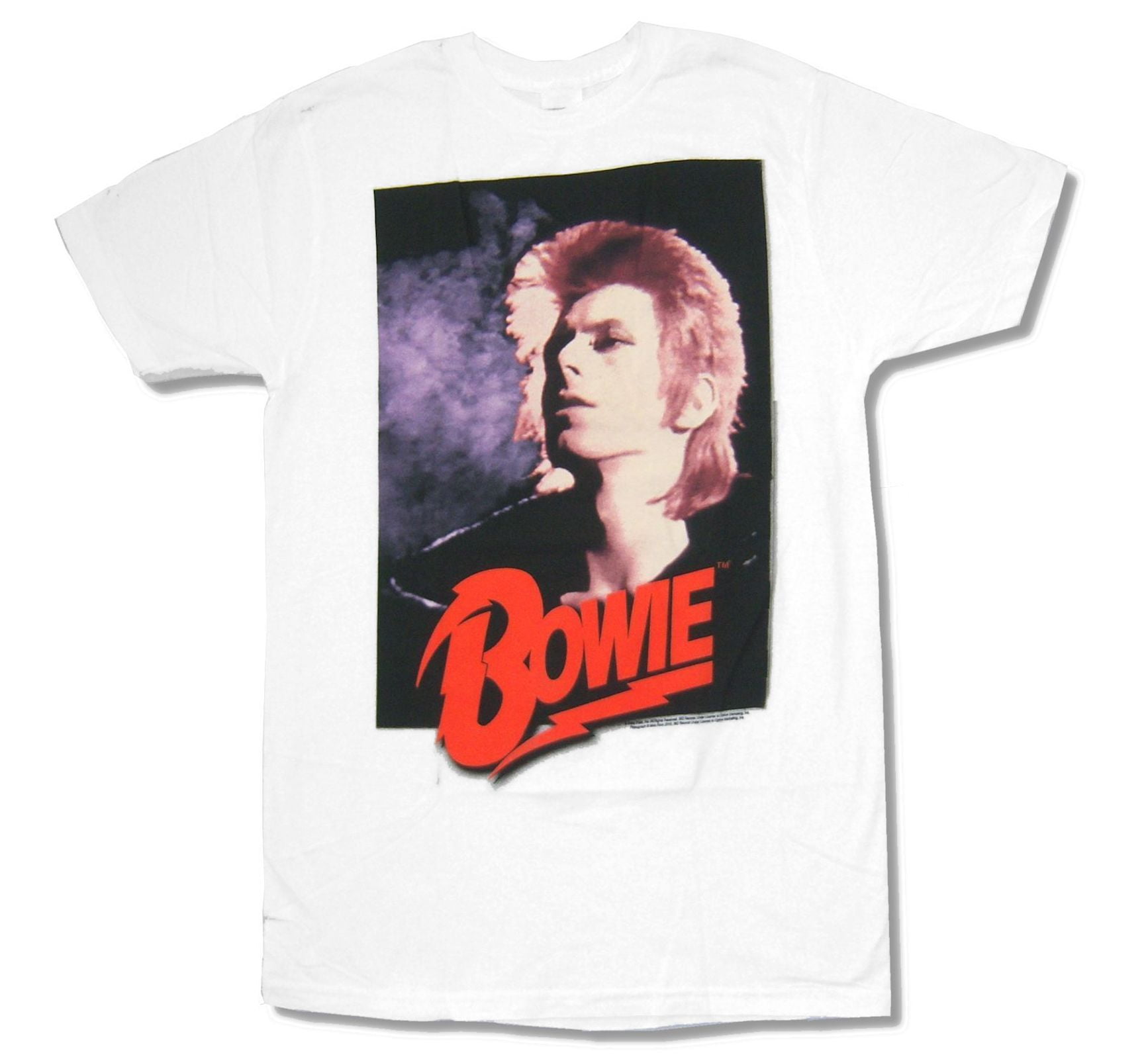 David Bowie Low Portrait Official Mens Black Short Sleeve T-Shirt Retro Vintage