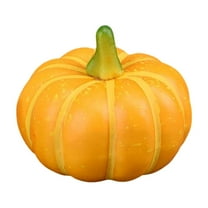 Cheapark Plastic Pumpkin Model - Photography Prop Vegetable Replica For Stage Display Window Shop Decor